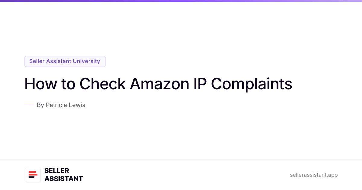Amazon Ip Reputation How to Check Amazon IP Complaints | Seller Assistant Blog